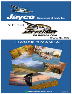 2018 Jay Flight Bungalow Manual